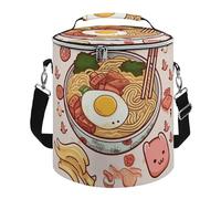 NHYDSPQ Camping Cooler Bag, Delicious Sweet Ramen Stampa Portatile Ice Pack Outdoor Cooler Bag Picnic Cooler Bag Pieghevole Cooler Bag, stile