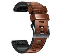 NHYHEHMR 22 26MM Leather Silicone Watch Band Straps For Fenix 6X 6 Pro 7X 7 5 5X Plus Smartwatch Easyfit Wristband Bracelet Correa