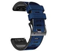 NHYHEHMR 22 26MM Leather Silicone Watch Band Straps For Fenix 6X 6 Pro 7X 7 5 5X Plus Smartwatch Easyfit Wristband Bracelet Correa
