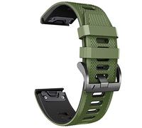 NHYHEHMR 22 26mm Quickfit Watch Strap For Fenix 7 7X 6 6X Pro 5X 5 Plus 3 3HR Forerunner 935 945 Quick Release Silicone Watch Wristband