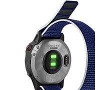 NHYHEHMR 26mm Loop Nylon Strap for Fenix 6X / Fenix 5X / Fenix 7X, Ultralight Quick Drying Watch Strap for Fenix 6X Pro/Sapphire