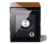 NHYHEHMR 4 6 9 Automatic Watch Winder Storage Display Box with Quiet Motor PU Leather Watch Case 4 Rotation Mode Wooden Watch Storage Case (Size : 6+0)