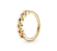 NHYHEHMR Accessori anelli ad anello gioielli donne uomini sole Moon girasole anelli per il cuore di fiore cristallo