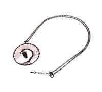 NHYHEHMR Accessori per ragazze Collana naturale creativa con ciondolo di albero della vita per donne una collana fatta a mano