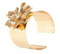 NHYHEHMR Accessori per ragazze Elegante bracciale Bracciale Bracciale per donne Design Flower Collana regolabile