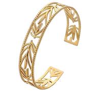 NHYHEHMR Accessori per ragazze foglie vuote braccialetto bracciale per le donne gioielli da polso da design elegante compleanni e vacanze collana
