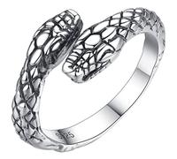 NHYHEHMR Anello aperto in gioielli 925 in, anello anello aperto nella donna tailandese anello maschile e regali di anello di coda femmina per amante, aperto