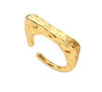 NHYHEHMR Anello di dita di apertura regolabile da donna - Anello irregolare Rock Vulcanic Open Open Belier di Finger Belietta