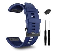 NHYHEHMR Banda di orologio da 26 mm , per Fenix 7x Pro Epix Pro 51mm Fenix 6x Watch Strap Fenix 5x Plus Silicone Wristband Fenix 6x Pro Descent Mk2i Mk3i 51mm Smartwatch braccialetto