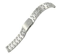 NHYHEHMR Bande di orologi in acciaio inossidabile per 1853 T049 T049410A PR100 Serie Solid Braccialetti in metallo Braccialetti di guardia 19mm