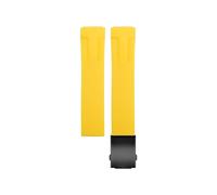 NHYHEHMR Bande di orologi in silicone morbido da 20 mm per T048.417 Watch Bande T-RACE T-Sports Canda di guardia Bracciale Morda Mucca morbida da 21 mm Cingcio