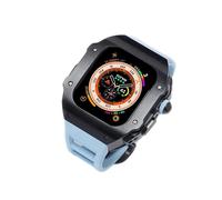 NHYHEHMR Bangle in silicone in metallo per kit di modifica ultra 49 mm, For 49mm, A