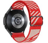 NHYHEHMR Cinghia di nylon da 20 mm da 22 mm per orologio 5 40 44 mm Pro 45 mm classico 42 46 mm Bracciale elastico regolabile per GTR GT 2E 3/4/5 Pro Watchbands