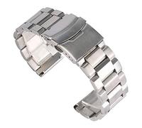 NHYHEHMR cinghia di orologio 18/22/22/24mm Solid Link Solid Link Watch Braccialette in acciaio inossidabile Bracciale Regolabile Bracciale