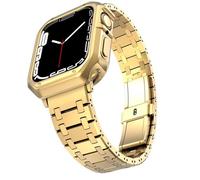 NHYHEHMR Cinturino in acciaio inossidabile per banda ultra 49mm 38/40/41mm 42/44/45mm S10 42mm 46mm Bracciale per S 10 9 8 7 SE 6 5 4 SE Watchbands