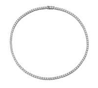 NHYHEHMR Collier tennis moissanite de 3 mm couleur D VVS1 - Collier tennis en argent sterling 925 pour homme et femme avec certificat de 38,1 à 61 cm, Gemme, Moissanite