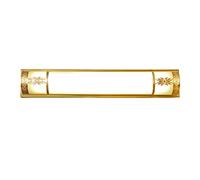 NHYHEHMR Copper Bathroom Vanity Light Modern Glass Wall Lighting Fixtures Over Mirror, European Style Mirror Front Lamps Makeup Sconces for Powder Room Vanity Table Living Room (Gold 65cm)