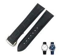 NHYHEHMR Crocodile Leather Watch Band Fit per Omega de Ville Costation 18mm 19mm 20mm 21mm 22mm Cinturino della pelle ALligatore reale