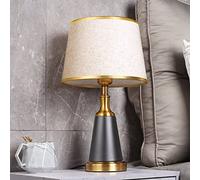 NHYHEHMR Desk Lamps 1pcs Modern Bedside Table Lamp Metal Lampshade & Base Table Lamp (Without Bulbs) (A)
