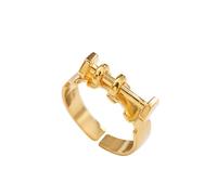 NHYHEHMR Dita di apertura dell'anello regolabile da donna - Personalità Anello di trama irregolare Angello aperto Anello di dito fascino classico gioielli ad anello