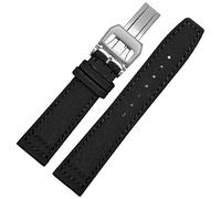 NHYHEHMR For IWC Pilot Spitfire Timezone TopGun Strap Green Black Belts Wristwatch Straps 20mm 21mm 22mm Nylon Canvas Fabric Watch Band