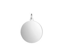 NHYHEHMR Girls Accessories 5pcs 316 Stainless Steel Mirror Polished 8-20mm Round Disc Blank Tag Charm Pendants for Engraving necklace