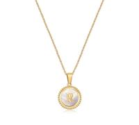 NHYHEHMR Initial s for Women Real Plated Dainty Initial Alhpabets from A-Z Link Chain for Womens Ladies Girls Gift for Wife Mom Sister Friend