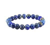 NHYHEHMR Jewelry New 2025 Arrival Real 5A Natural Lapis Lazuli Stone Beads Bracelet Elastic High Energy Jewelry Women Hisfriend With For You Accessories Trendy Creative Gift Gift