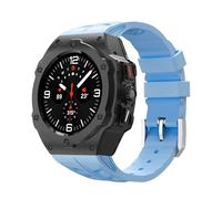 NHYHEHMR Kit di modifica di lusso per orologio galassy Ultra 47mm in acciaio inossidabile Cinta di silicone per Ultra 47mm Accessori fai da te