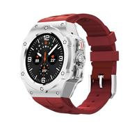 NHYHEHMR Kit di modifica di lusso per orologio galassy Ultra 47mm in acciaio inossidabile Cinta di silicone per Ultra 47mm Accessori fai da te