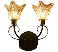 NHYHEHMR Lampada Sconce American Country Nate Creative Fashion Wall Wall Lampada Multifunzione montata a parete Manotte da letto Cameratura Luce Applicabile Spazio Living Dining Room Study Wate