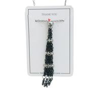 NHYHEHMR Necklaces for Women Trendy Jewelry Dainty Necklace Pendant Necklace Elegant Crystal Holder Necklace Accessories Fashionable and Mesh Pouch Cage Metal Collarbone Chain Adornment