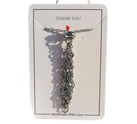 NHYHEHMR Necklaces for Women Trendy Jewelry Dainty Necklace Pendant Necklace Elegant Crystal Holder Necklace Accessories Fashionable and Mesh Pouch Cage Metal Collarbone Chain Adornment