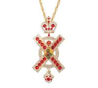 NHYHEHMR Necklaces for Women Trendy Jewelry Dainty Necklace Pendant Necklace Unisex Crosses Necklace Exquisite Workman Religious Fashionable Accessory