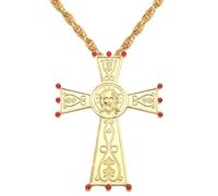 NHYHEHMR Necklaces for Women Trendy Jewelry Dainty Necklace Pendant Necklace Unisex Crosses Necklace Exquisite Workman Religious Fashionable Accessory