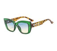 NHYHEHMR New 2025 Vintage Cat's Eye Sunglasses Women Square Frame MEN Sun Glasses Female Retro Shades Fashion