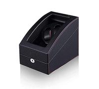 NHYHEHMR Orologi Watch Winders Box per 2 3 orologi automatici, motore silenzioso, 4 modalità di rotazione, adattamento a signora e uomo