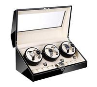 NHYHEHMR Orologio automatico Orologio 6 10 Motore super tranquillo con retroilluminazione a LED Watch Box Paint Piano Paint Exterio