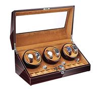 NHYHEHMR Orologio automatico Orologio 6 10 Motore super tranquillo con retroilluminazione a LED Watch Box Paint Piano Paint Exterio