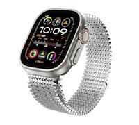 NHYHEHMR Per banda ultra 2 1 49mm 46mm 45mm 44mm 40mm 41mm 42 mm cinturino milanis per la serie iwatch 10 9 8 7 6 5 4 se braccialetto co correre