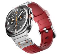 NHYHEHMR Per Galaxy Watch 7 Ultra Fluororber Canda per Galaxy Watch Ultra Strap Accessori da 47 mm Sport Bracciale