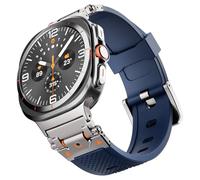 NHYHEHMR Per Galaxy Watch 7 Ultra Fluororber Canda per Galaxy Watch Ultra Strap Accessori da 47 mm Sport Bracciale