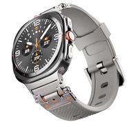 NHYHEHMR Per Galaxy Watch 7 Ultra Fluororber Canda per Galaxy Watch Ultra Strap Accessori da 47 mm Sport Bracciale