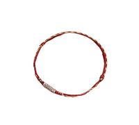 NHYHEHMR Pesce alto tacco elegante corda rossa bracciale charmunique intrecciata treccia intrecciata perfetta per aggiungere fortuna alla scarpa del tuo corpo