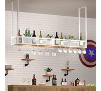 NHYHEHMR Porta di Bicchiere da Vino Appeso a portaoggetti, Supporto in Bicchiere da Vino, Porta in Vetro di Champagne, Porta d'inguanaio in Bicchiere, Porta d'armadio per Vino sospeso Decorazioni a