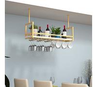 NHYHEHMR Porta in vetro da vino a soffitto - Porta di vino appeso, porta d'alverio vintage a soffitto, porta d'ingresso della decorazione del soffitto, portabicchieri, per bar/ristoranti/cucine