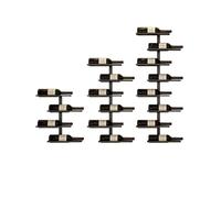 NHYHEHMR Porta per pareti in vetro di vino per bottiglie di liquori Giaccetta da vino con supporto in vetro per soggiorno in casa armadio da vino appeso per barra per vino commerciale