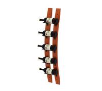 NHYHEHMR Portabottiglie a Parete - Porta Asciugamano a Bottiglia da Vino, 5 Piastrelle per Vino in Legno Rustico portabottiglie rustiche.