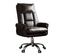NHYHEHMR Sedia da gioco ergonomica e sedia da scrivania da ufficio Polvetta girevole posteriore con ruote per sedile ascensore regolabile a casa e soggiorno (beige C)