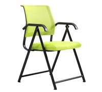 NHYHEHMR Sedia per computer pieghevole ergonomica per casa e traspirante sedia esecutiva traspirante in rete robusta senza ruote ideale per i giochi e il lavoro (colore: g)